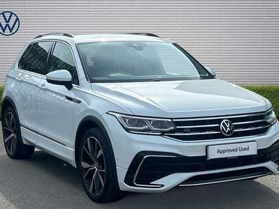 Used VW Tiguan R-line 150 HP (110 kW) 2021 White  SUV