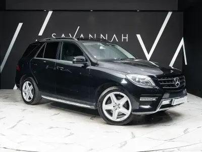 Used Mercedes ML250 AMG line 204 HP (150 kW) 2015 Black SUV