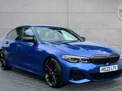 Used BMW M340 M Sport 369 HP (271 kW) 2022 Blue Sedan