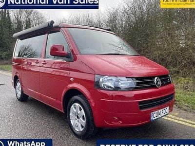 Used VW California Beach 140 HP (102 kW) 2014 Red Van