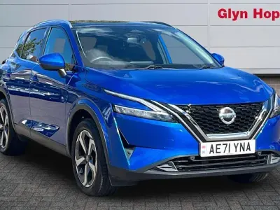 Used Nissan Qashqai 140 HP (102 kW) 2021 Blue SUV