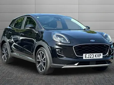 Used Ford Puma Titanium 123 HP (90 kW) 2023 Black SUV
