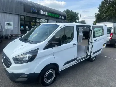 Used Ford Transit Custom 105 HP (77 kW) 2019 White Van