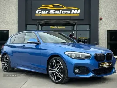 Used BMW 120 Efficient Dynamics 187 HP (137 kW) 2019 Blue Hatchback
