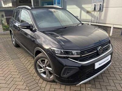 Black Used 2025 VW T-Cross R-line SUV | £24,489 (A bit pricey)