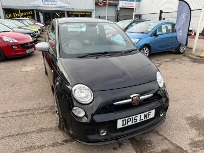 Used Abarth 500 135 HP (99 kW) 2015 Black Hatchback