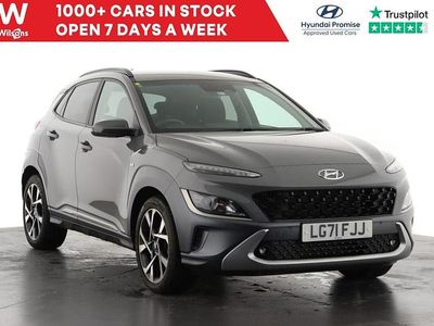 Grey Used 2021 Hyundai Kona Premium SUV | £14,199 (Fair price)