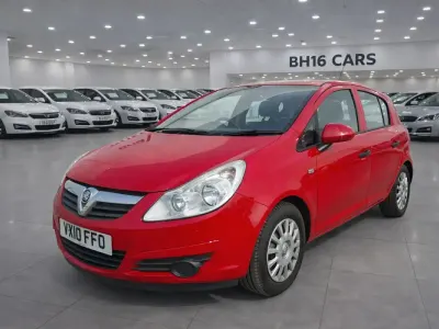 Used Vauxhall Corsa Edition 2010 Red Hatchback
