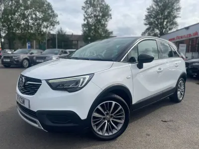 Used Vauxhall Crossland X SRi 83 HP (61 kW) 2020 White SUV