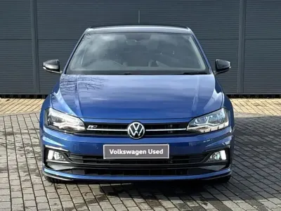 Used VW Polo R-line 108 HP (79 kW) 2020 Blue Hatchback
