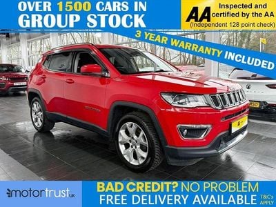 Red Used 2019 Jeep Compass Limited SUV | £12,200 (Fair price)