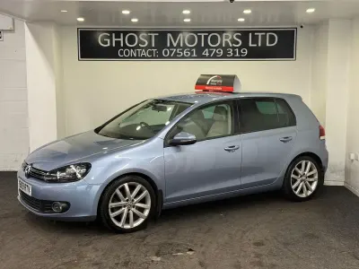 Used VW Golf VI GT 160 HP (117 kW) 2009 Blue Hatchback