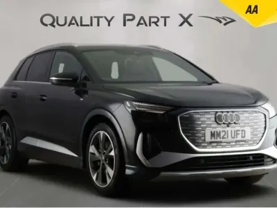 Second-hand Audi Q4 e-tron Comfort 150 kW (204 CP) 2021 Negru SUV