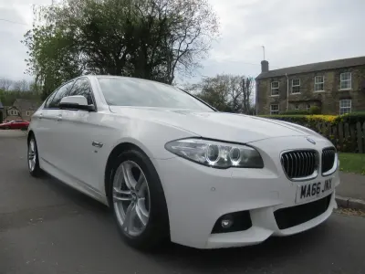 Begagnad BMW 520 M Sport 2016 Vit Sedan