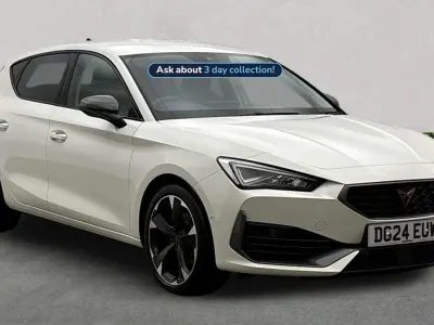 Used Cupra Leon 150 HP (110 kW) 2024 White Hatchback
