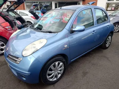 Używany Nissan Micra 86 KM (63 kW) 2007 Niebieski Hatchback