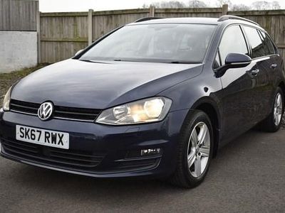Used VW Golf VII Edition 110 HP (80 kW) 2017 Blue Estate