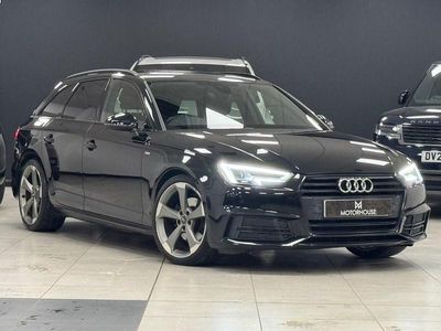 Used Audi A4 Black Edition 150 HP (110 kW) 2018 Black Estate