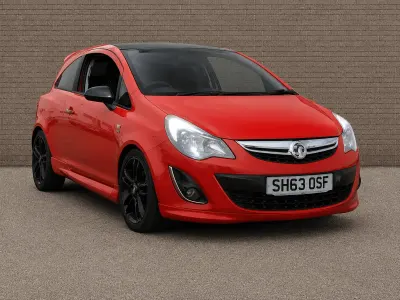 Used Vauxhall Corsa Edition 85 HP (62 kW) 2013 Red Hatchback