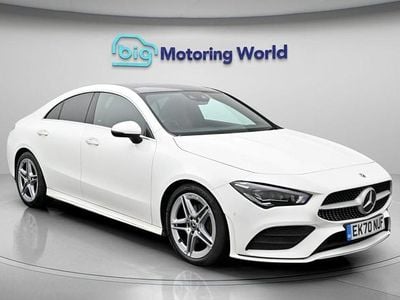 Used Mercedes CLA180 AMG line 134 HP (98 kW) 2020 White Sedan