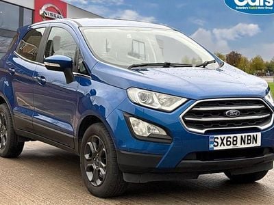 Used Ford Ecosport Zetec 101 HP (74 kW) 2019 Blue SUV