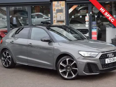 Used Audi A1 Sportback Black Edition 95 HP (69 kW) 2021 Grey Hatchback