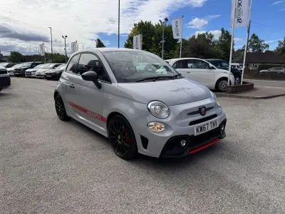 Usado Abarth 595 Competizione 180 HP (132 kW) 2018 Cinzento Citadino