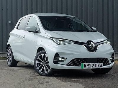 Used Renault Zoe GT-Line 100 kW (136 HP) 2022 White Hatchback