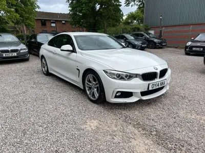 Usado BMW 420 M Sport 184 HP (135 kW) 2014 Branco Coupé