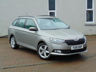 Beige Used 2019 Skoda Fabia SE L Estate | £10,650 (Fair price)