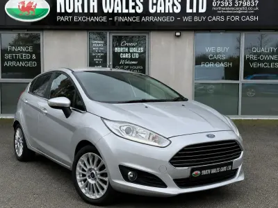 Used Ford Fiesta Titanium 2015 Silver Hatchback