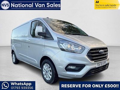 Used Ford Transit Custom Limited 130 HP (95 kW) 2020 Silver Van