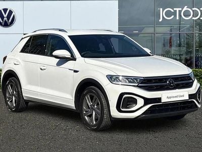 Usado VW T-Roc R-line 150 HP (110 kW) 2022 Branco SUV