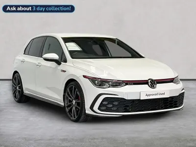 Begagnad VW Golf VII GTI 2020 Vit Halvkombi