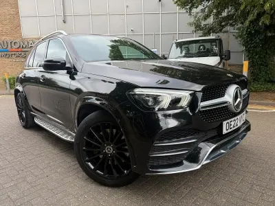 Used Mercedes GLE400 AMG Line Premium 330 HP (242 kW) 2022 Black SUV