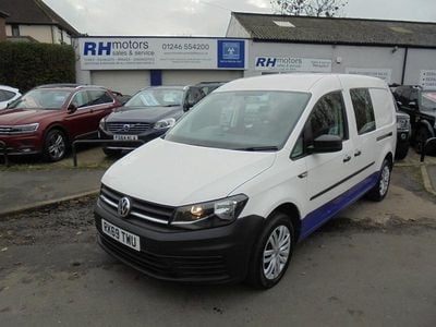 White Used 2019 VW Caddy Maxi MPV | £9,490 (Fair price)
