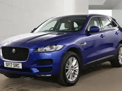 Używany Jaguar F-Pace Portfolio 250 KM (183 kW) 2017 Niebieski SUV