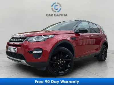 Used Land Rover Discovery Sport HSE Luxury 180 HP (132 kW) 2017 Red SUV