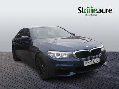 Used BMW 520 M Sport 2019 Blue Sedan