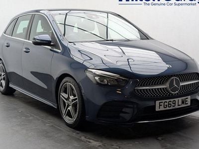 Used Mercedes B200 AMG line 163 HP (119 kW) 2019 Blue MPV