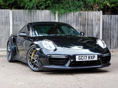 Black Used 2017 Porsche 911 Turbo S Coupe | £87,791 (Good price)