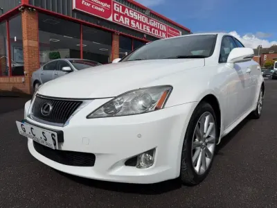 Used Lexus IS250 2009 White Sedan
