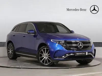Used Mercedes EQC400 AMG line 300 kW (408 HP) 2024 Blue SUV