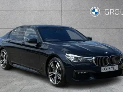 Used BMW 740 M Sport 320 HP (235 kW) 2019 Black Sedan