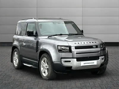 Usado Land Rover Defender SE 247 CV (181 kW) 2022 Gris SUV