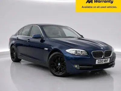 Used BMW 525 204 HP (150 kW) 2010 Blue Sedan