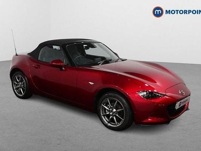 Red Used 2023 Mazda MX5 Exclusive-Line Cabriolet | £19,599 (Good price)