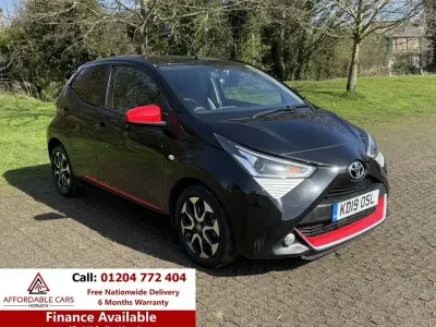 Begagnad Toyota Aygo Trend 71 HK (52 kW) 2019 Svart Halvkombi