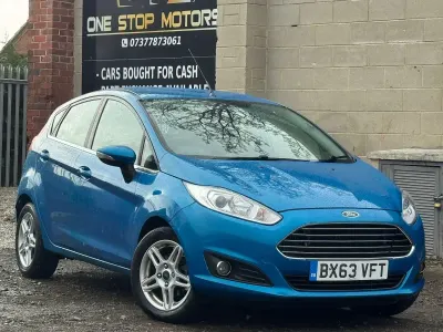 Gebraucht Ford Fiesta Zetec 2013 Blau Kleinwagen