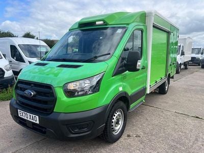 Used Ford Transit 130 HP (95 kW) 2020 Green Cabriolet